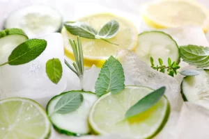 Cucumber and Mint Water