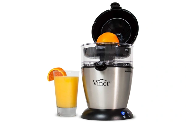 The Vinci Hands Free Electric Citrus Juicer