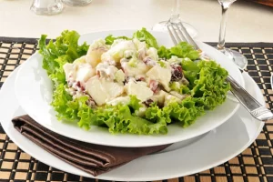 Waldorf Salad with Apples and Walnuts