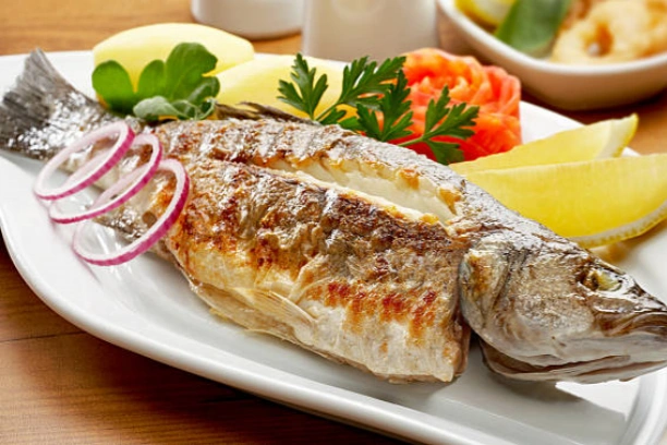 Grilled Sea Bass