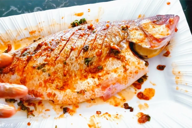 Grilled Sea Bass