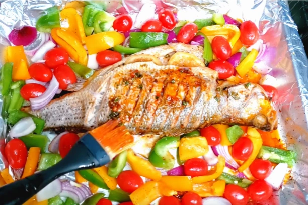 Grilled Sea Bass