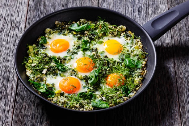 Shakshuka with Spinach