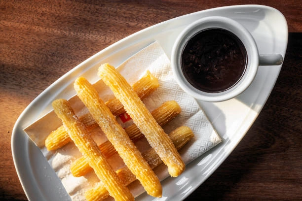 Churros con Chocolate