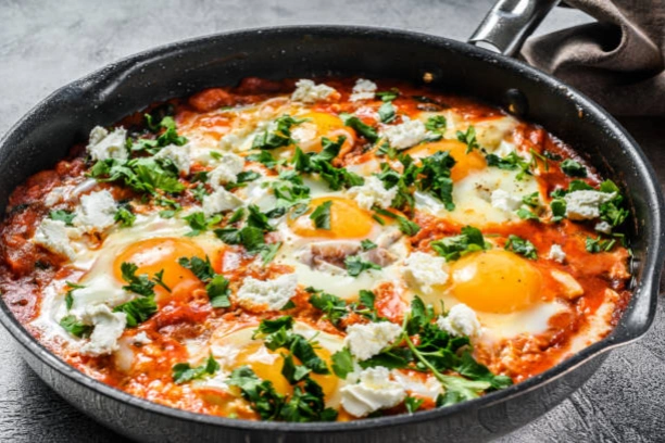 Shakshuka with Spinach