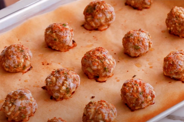 Turkey and Vegetable Meatballs