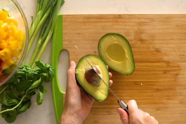 Cucumber Tomato Avocado Salad